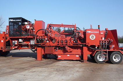 移動式樹皮剥機